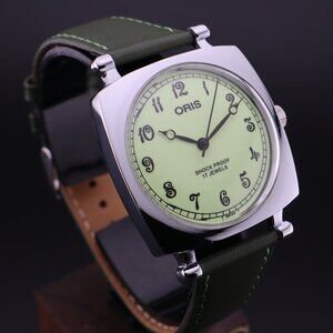 Oris Vintage Swiss 17 Jewels Hand-Wound Mechanical Men's Watch - FREE SHIPPING